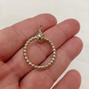 Pandora Moments Beaded O Pendant